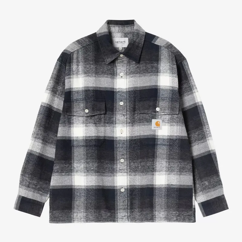L/S Esterson Shirt Dark Navy