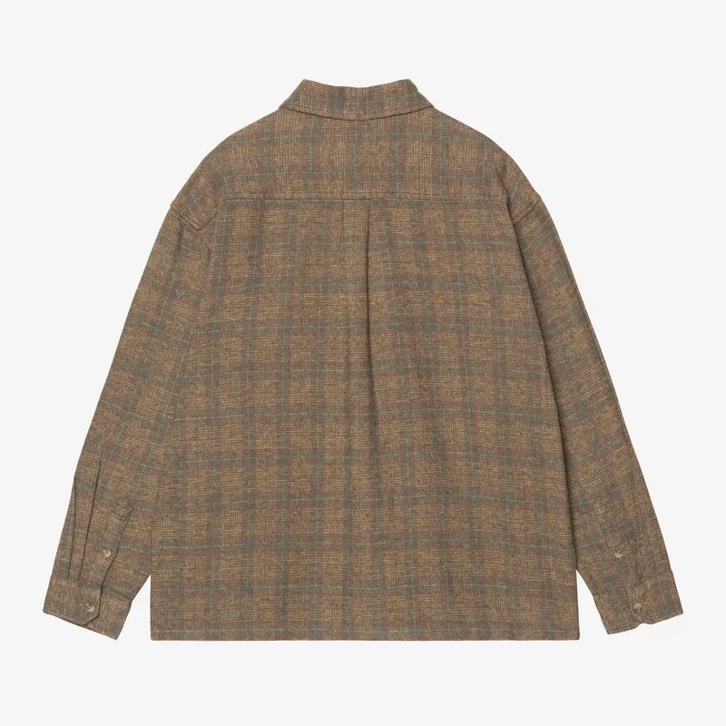 L/S Bagley Shirt Hamilton Brown