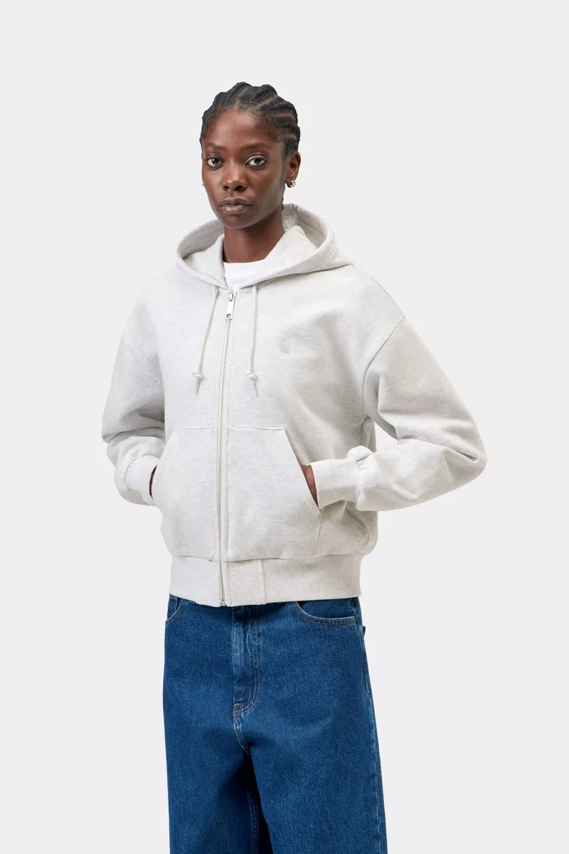 W Hooded Casey Jacket Ash Heather