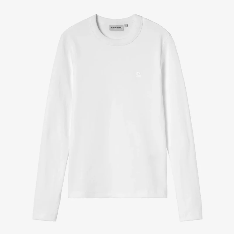 W L/S Philipa T-Shirt White