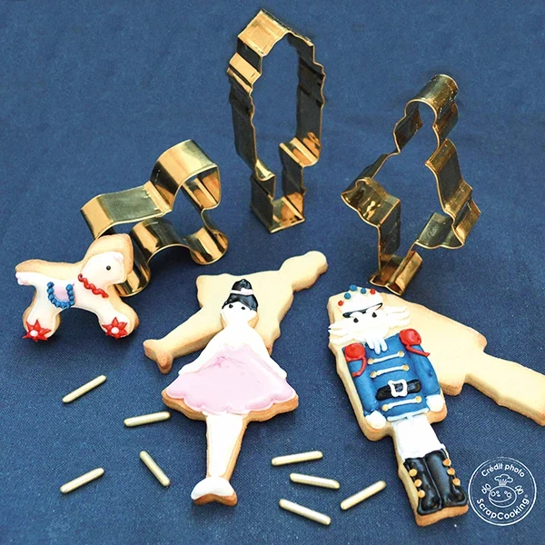 3 emporte-pièces Casse-Noisette Scrapcooking