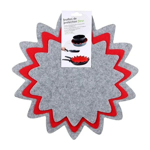 3 protections feutrines pour poêles