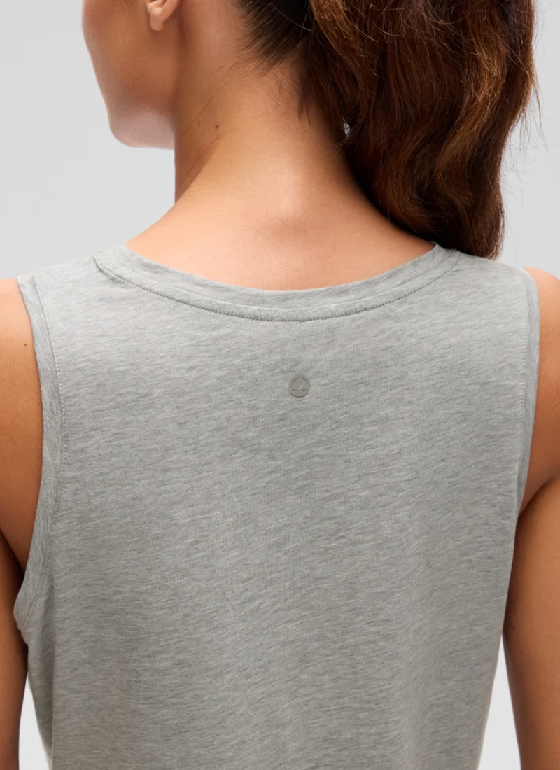 Pima Cotton Crop Round Neck Tank