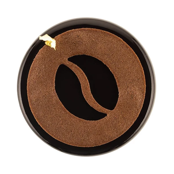 6 moules en silicone décor mini coffee 7 cm Silikomart