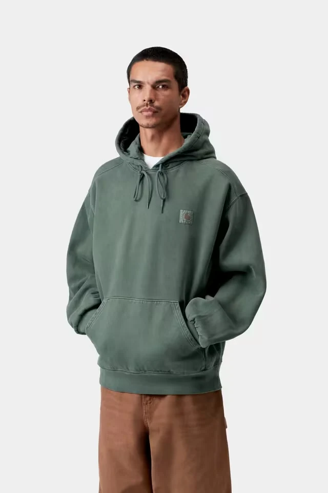 Hooded Vista Sweat Dark Scarab