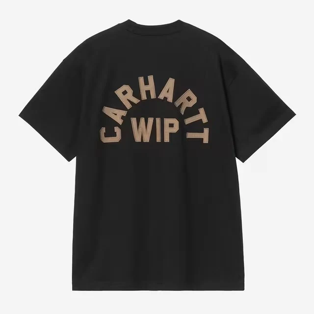 S/S Arch Script T-Shirt black