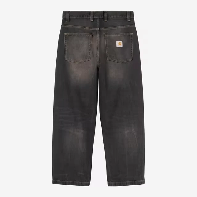 Brandon Pant Black Tobacco Used Wash