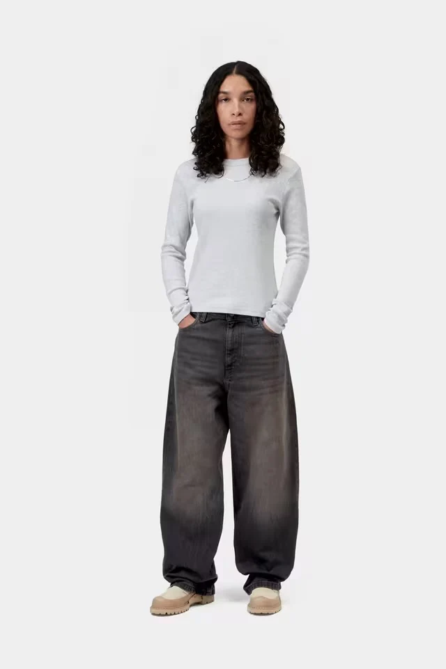 W Brandon Pant Black Tobacco Used Wash