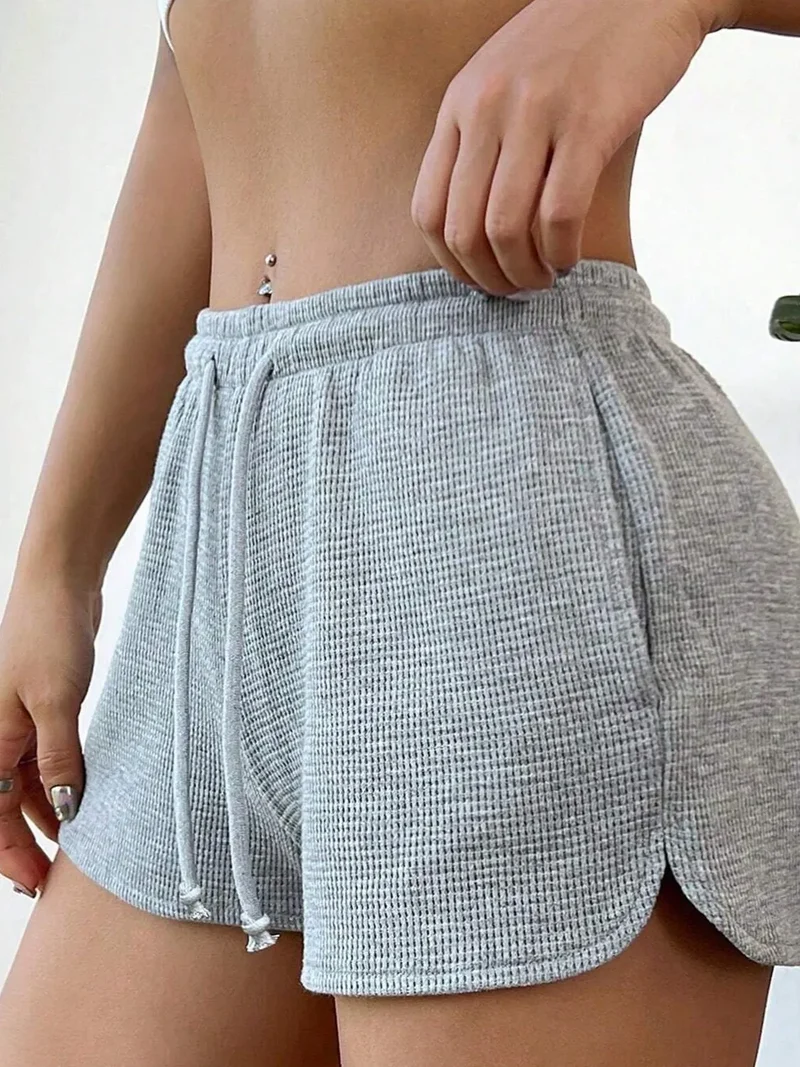Short à cordon de serrage avec poches
