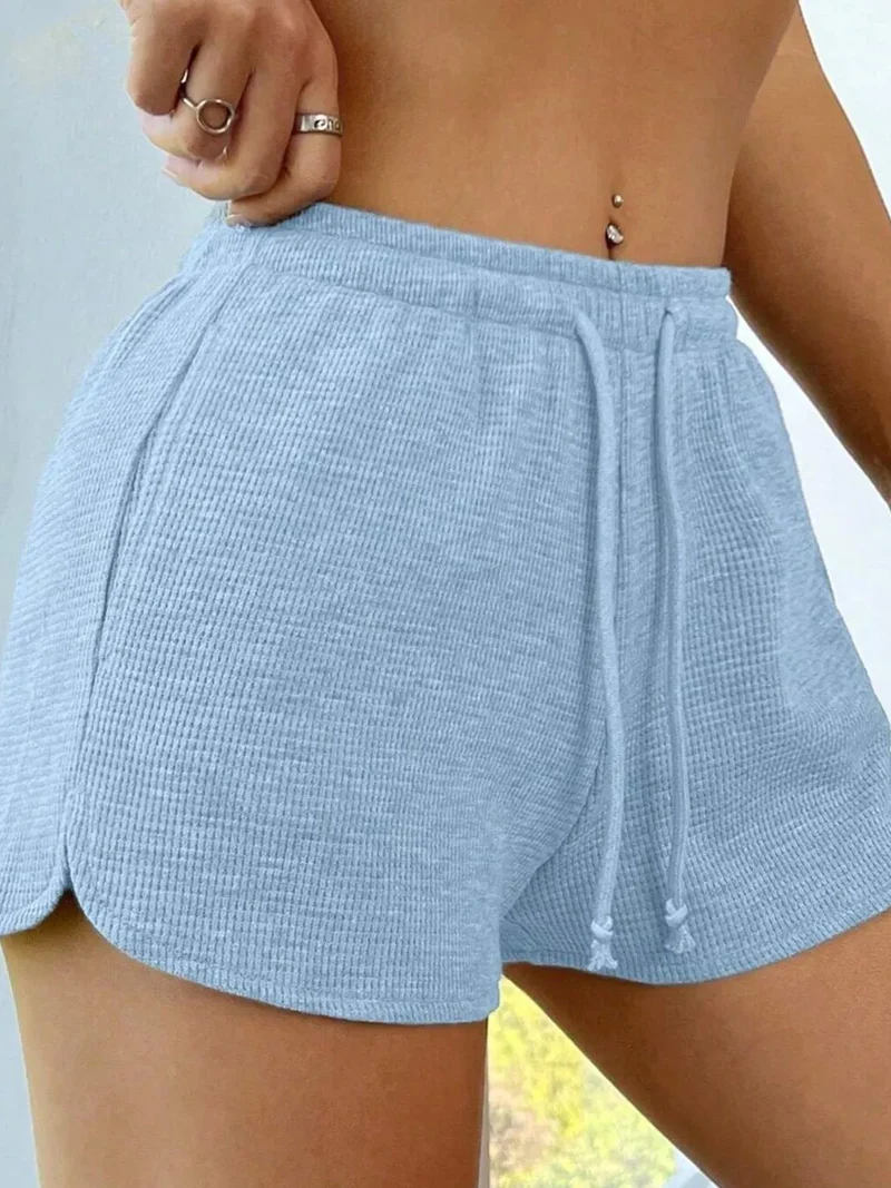 Short à cordon de serrage avec poches