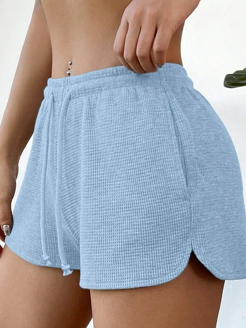 Short à cordon de serrage avec poches