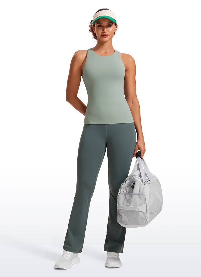 Butterluxe Built in Bra Scoop Neck Tank