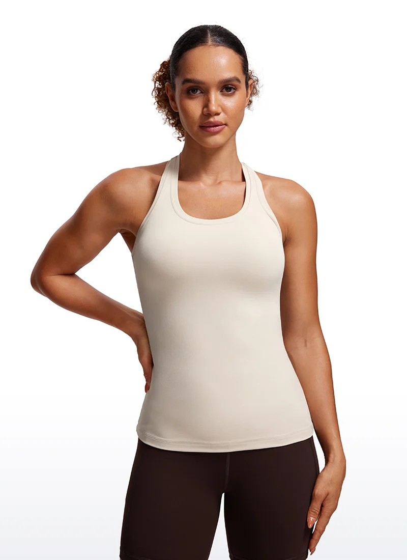 Butterluxe Hip Length Racerback Tank