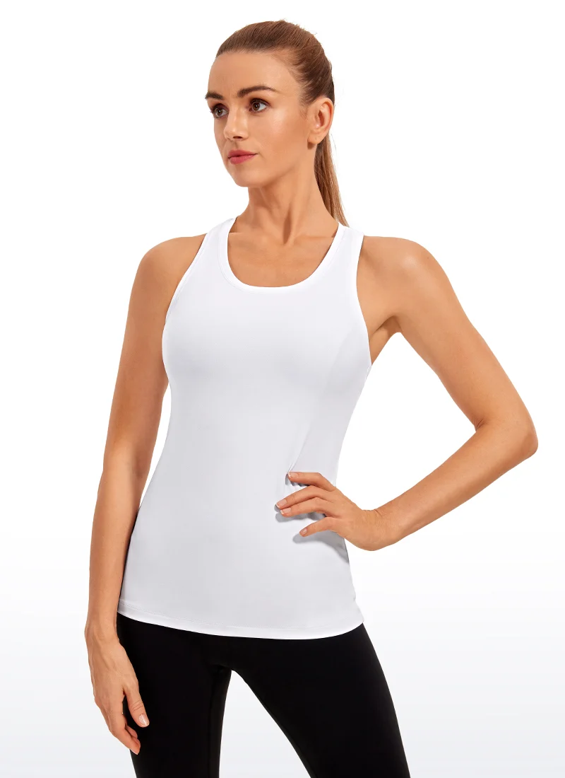 Butterluxe Hip Length Racerback Tank