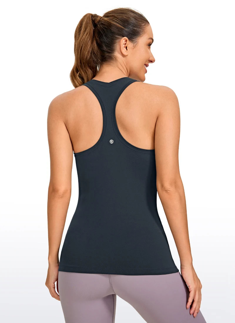 Butterluxe Hip Length Racerback Tank