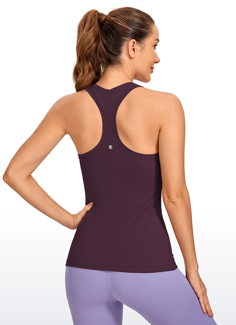 Butterluxe Hip Length Racerback Tank