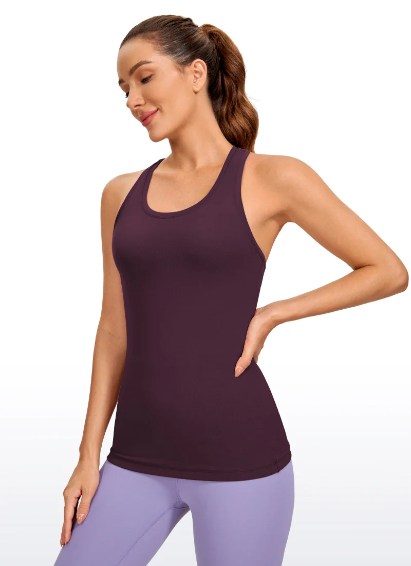 Butterluxe Hip Length Racerback Tank