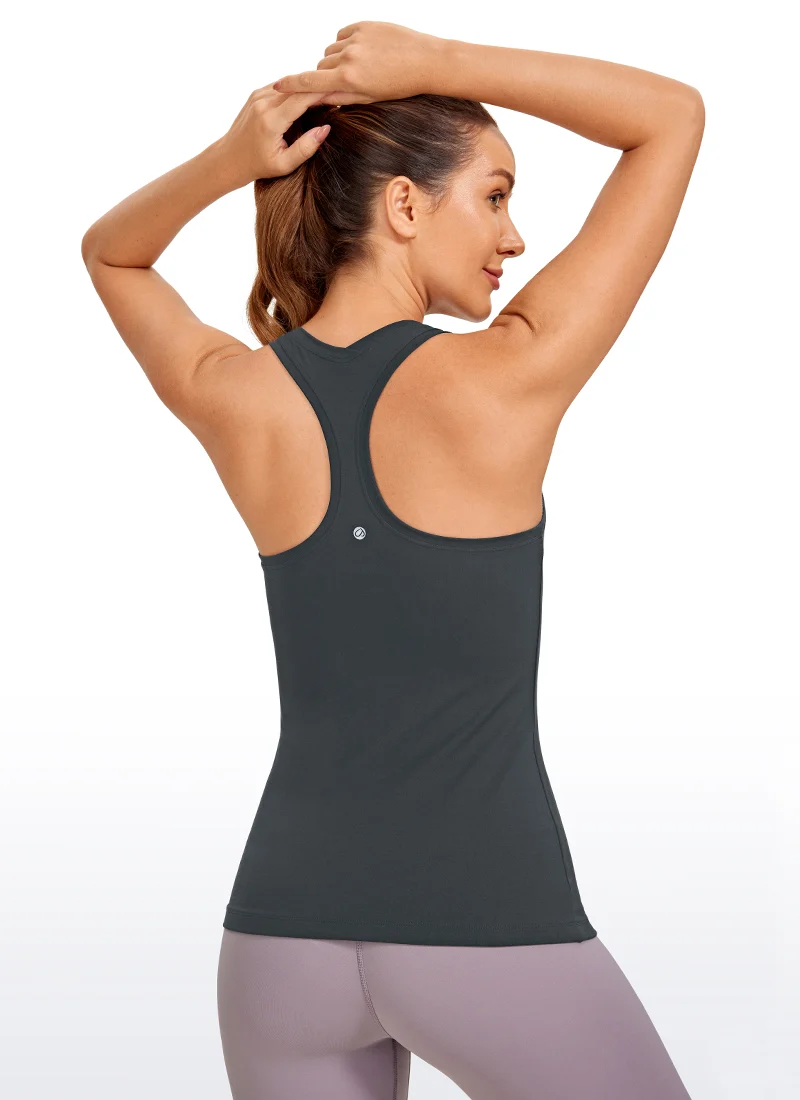 Butterluxe Hip Length Racerback Tank