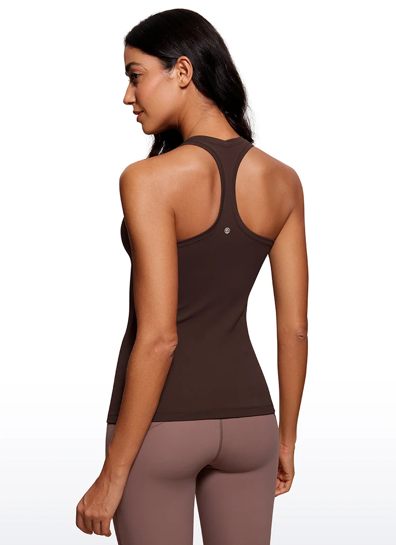 Butterluxe Hip Length Racerback Tank