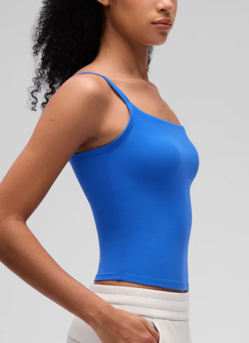 Softembrace Double Lined Scoop Neck Tank