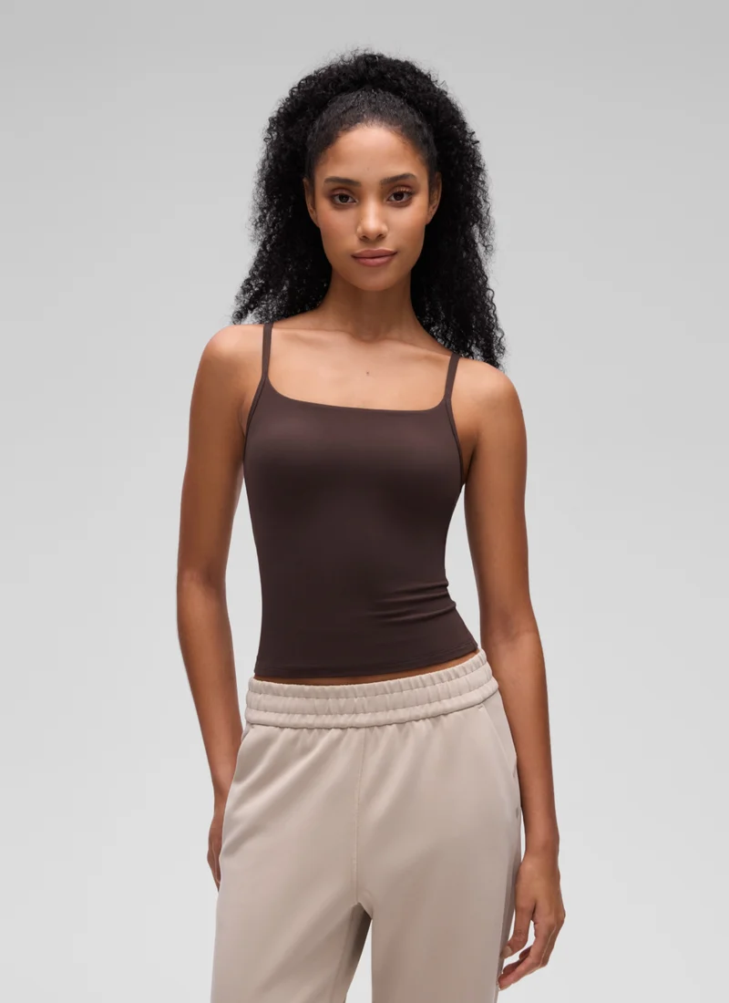 Softembrace Double Lined Scoop Neck Tank
