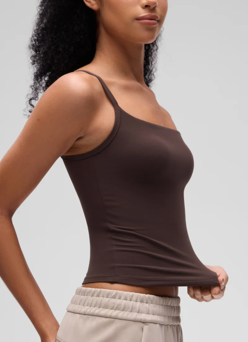 Softembrace Double Lined Scoop Neck Tank