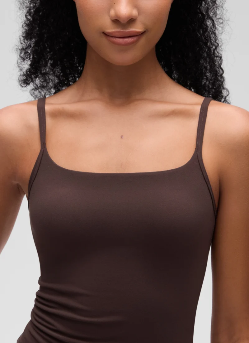 Softembrace Double Lined Scoop Neck Tank