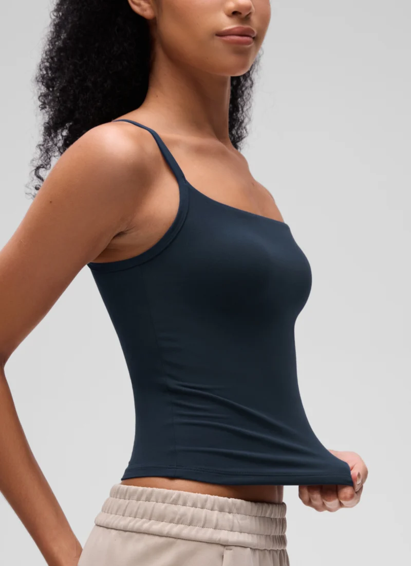 Softembrace Double Lined Scoop Neck Tank