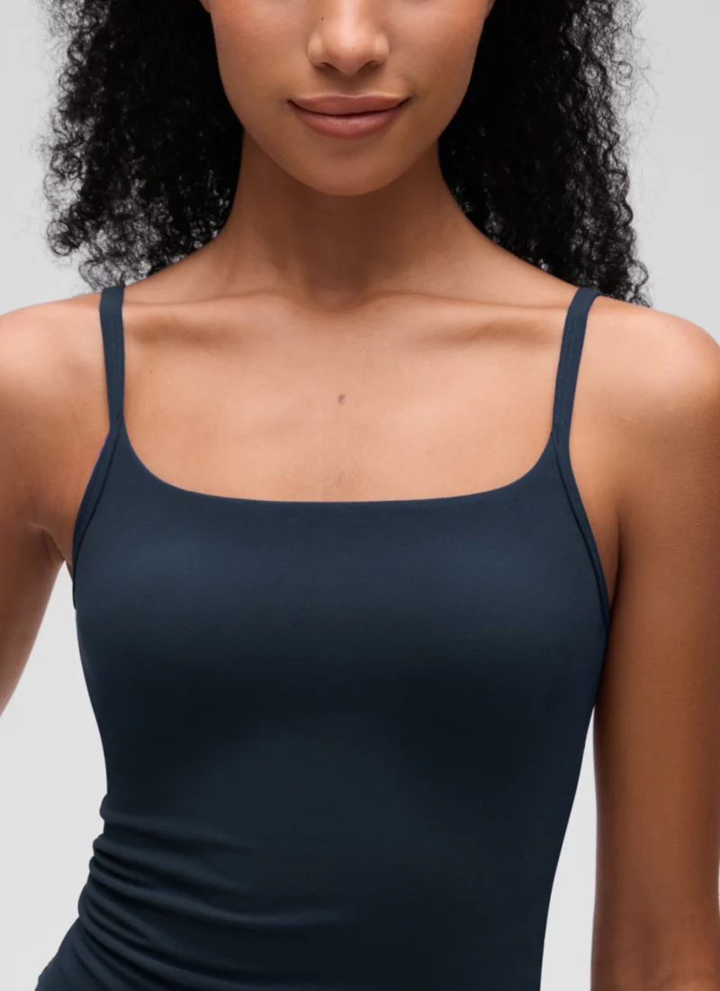 Softembrace Double Lined Scoop Neck Tank