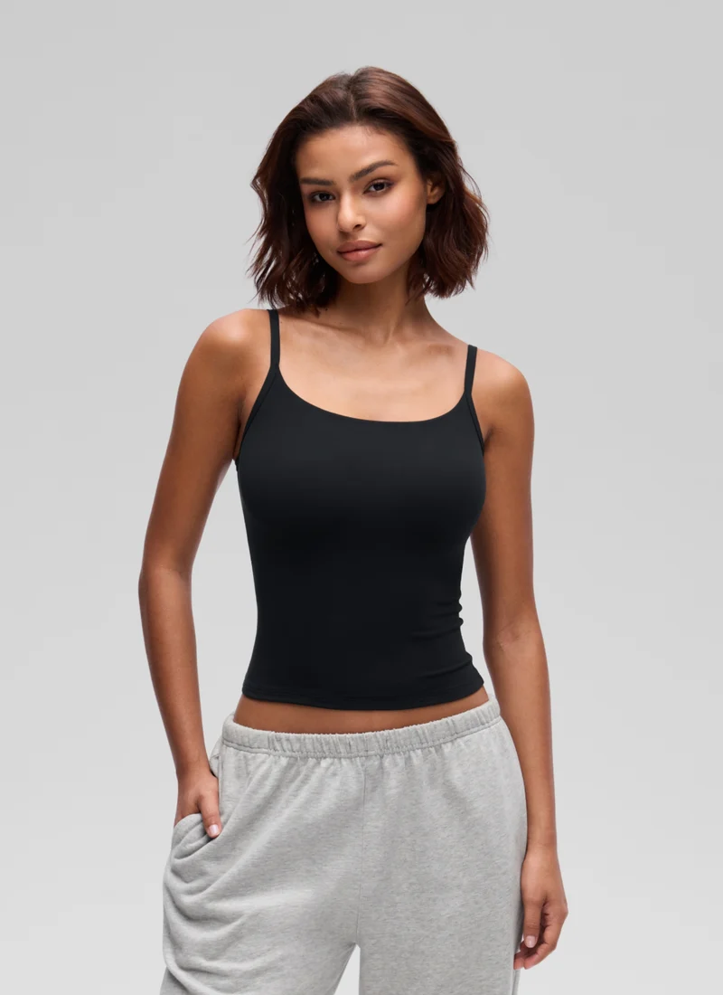 Softembrace Double Lined Scoop Neck Tank
