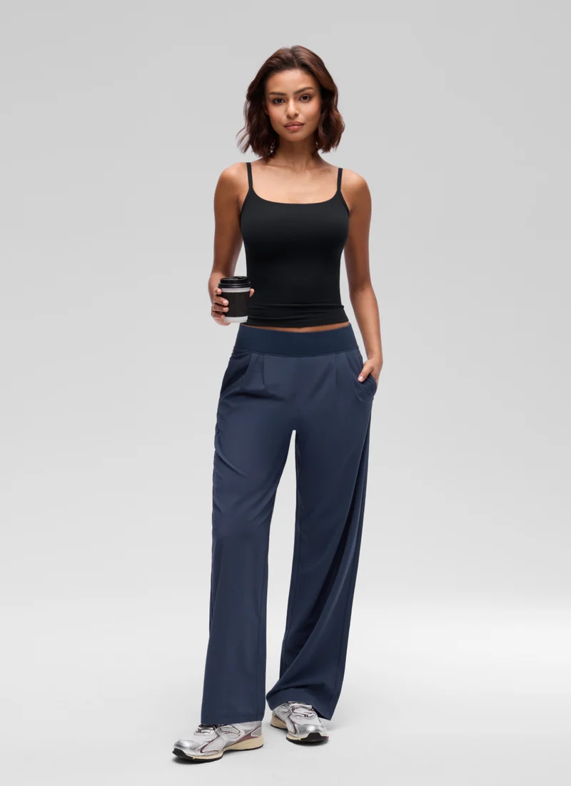 Softembrace Double Lined Scoop Neck Tank