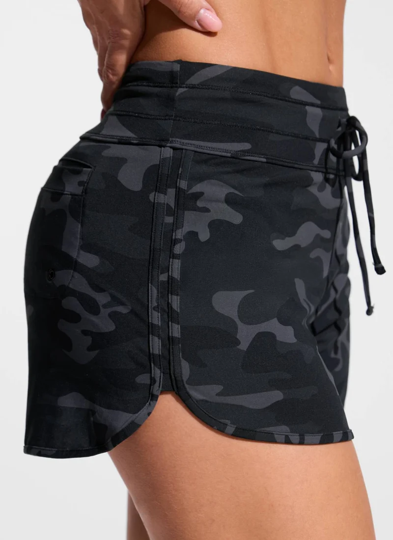Sunshine Drawstring Bikini Bottom 3''