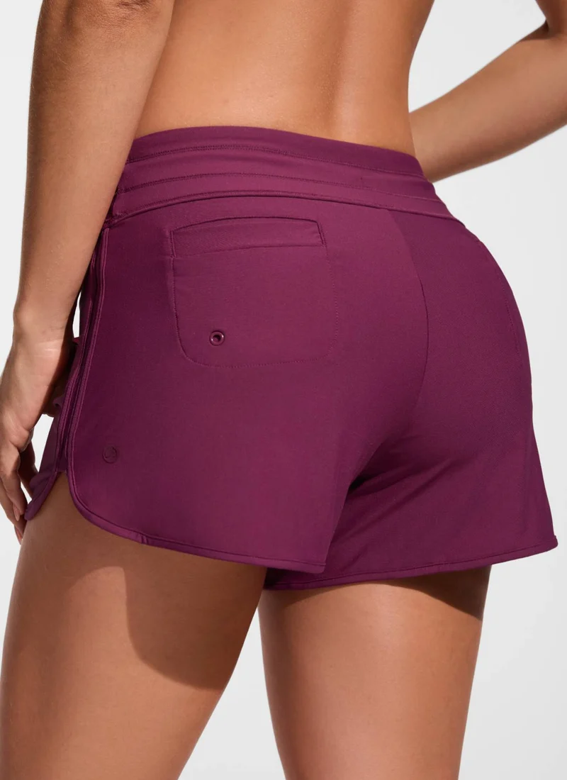 Sunshine Drawstring Bikini Bottom 3''
