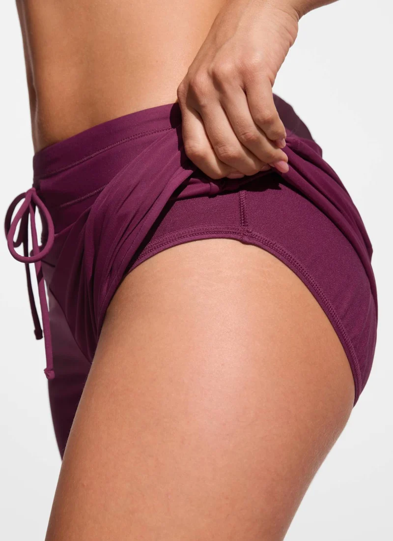 Sunshine Drawstring Bikini Bottom 3''