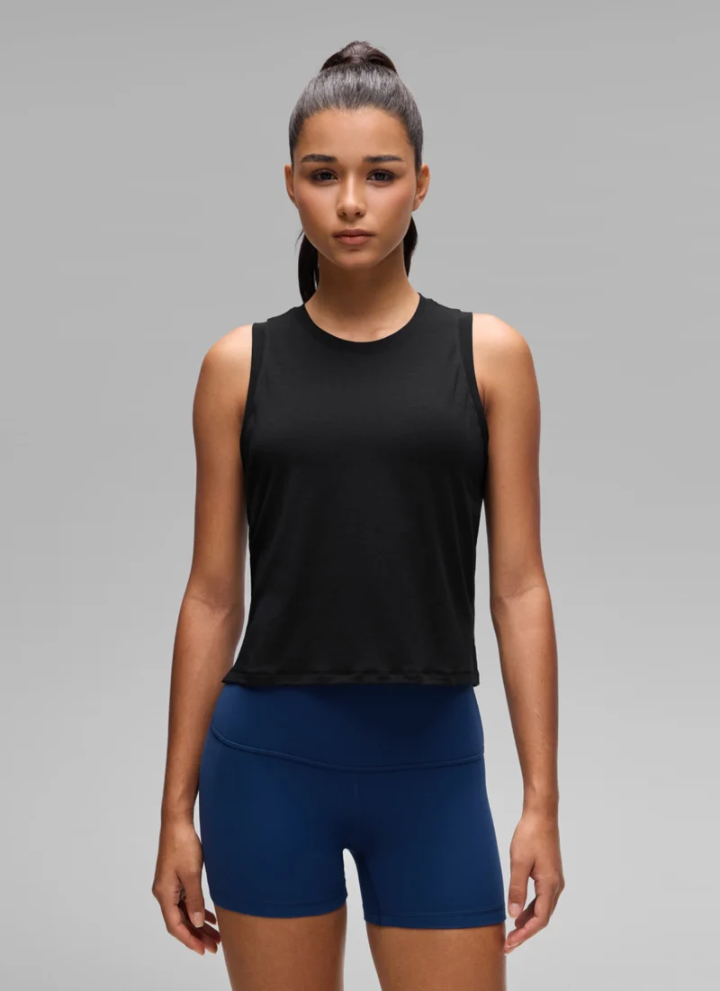 Quick Dry Crop Racerback Tank