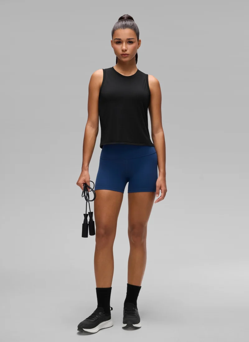 Quick Dry Crop Racerback Tank