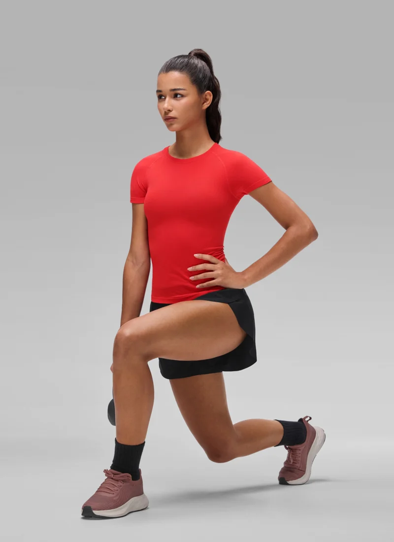 Flex Seamless Fitted Crewneck Short Sleeve