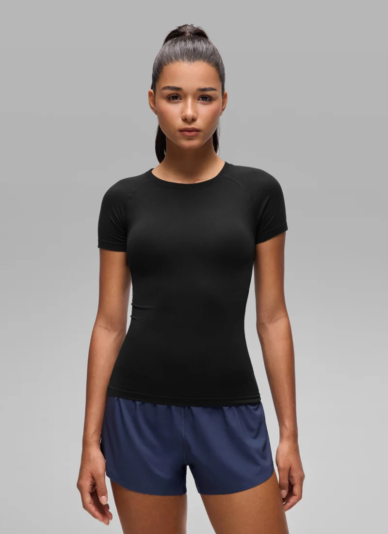 Flex Seamless Fitted Crewneck Short Sleeve