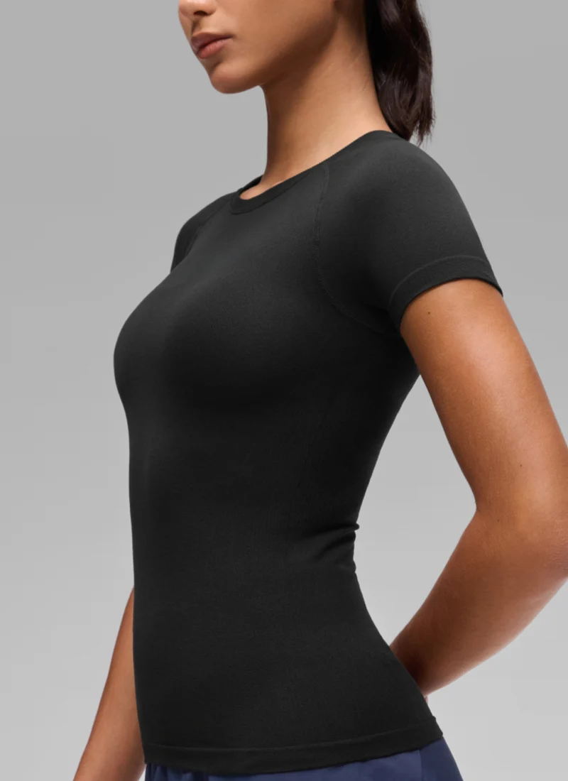 Flex Seamless Fitted Crewneck Short Sleeve