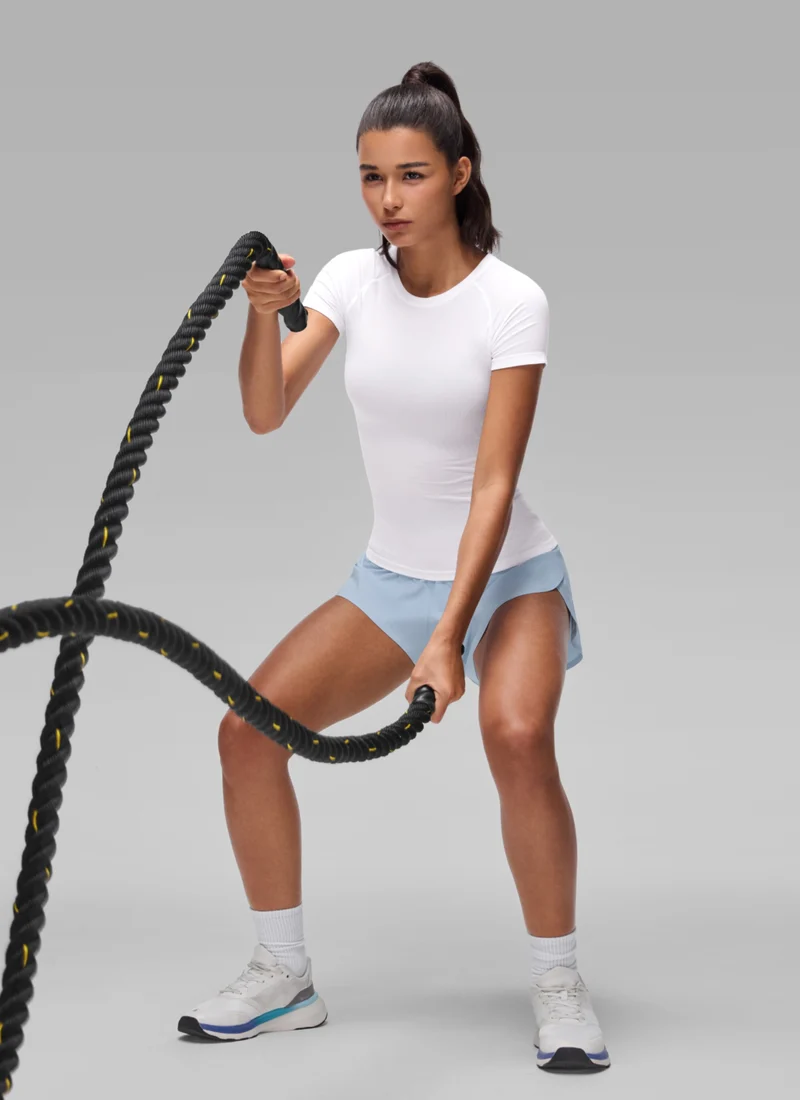 Flex Seamless Fitted Crewneck Short Sleeve