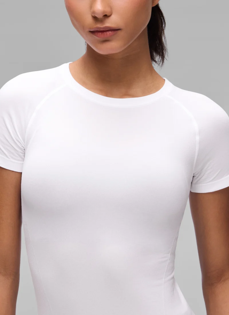 Flex Seamless Fitted Crewneck Short Sleeve