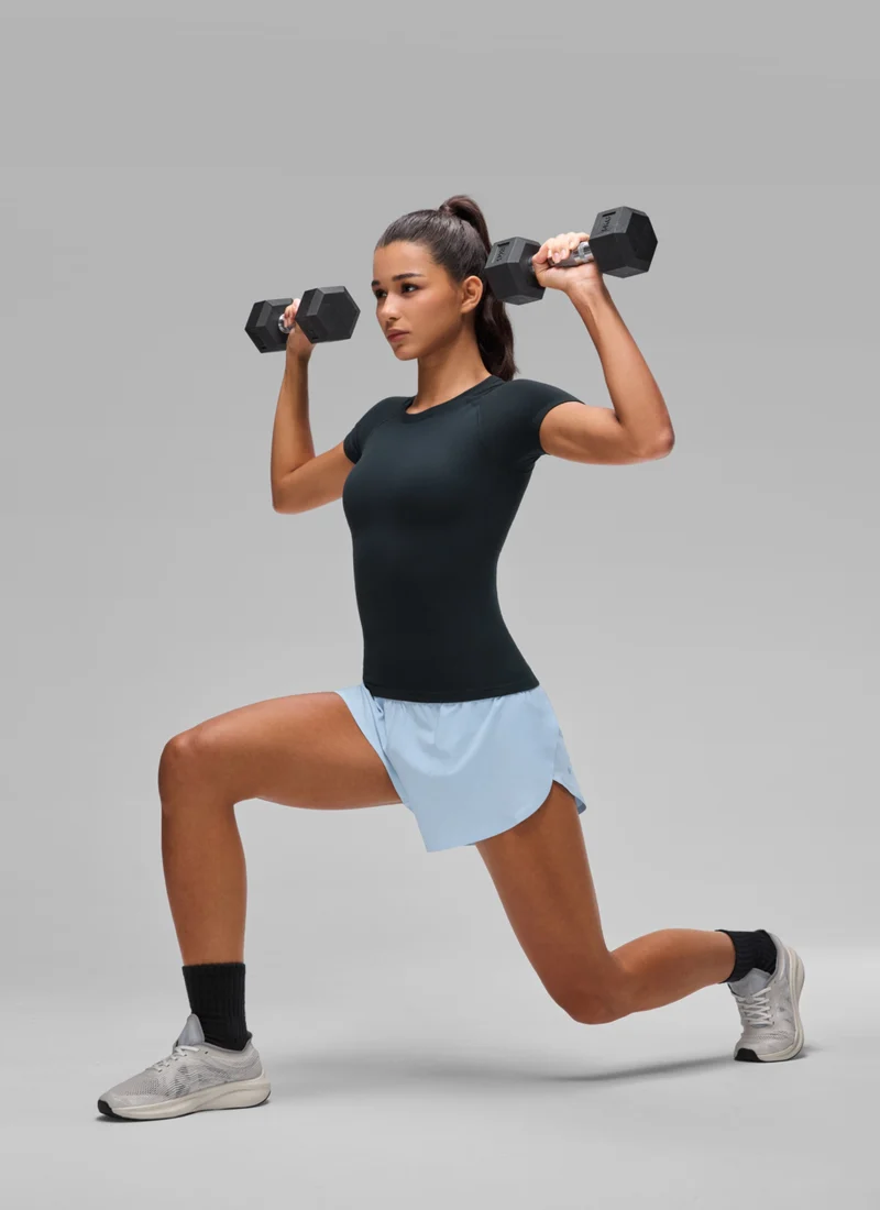 Flex Seamless Fitted Crewneck Short Sleeve