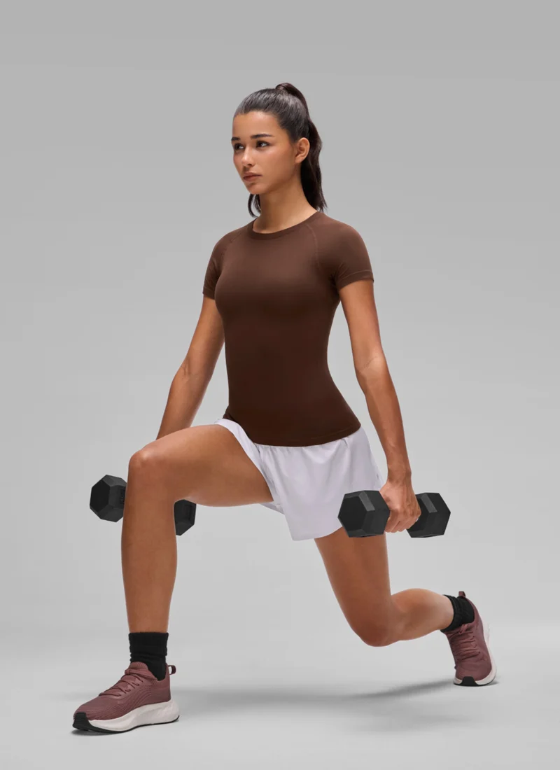 Flex Seamless Fitted Crewneck Short Sleeve
