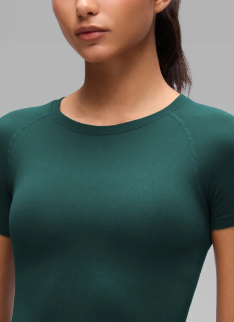 Flex Seamless Fitted Crewneck Short Sleeve