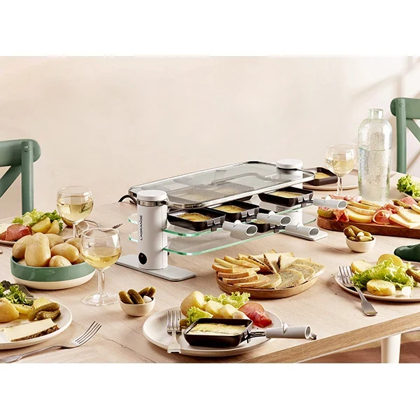 Appareil à raclette Transparence 8 personnes 1000 W Lagrange
