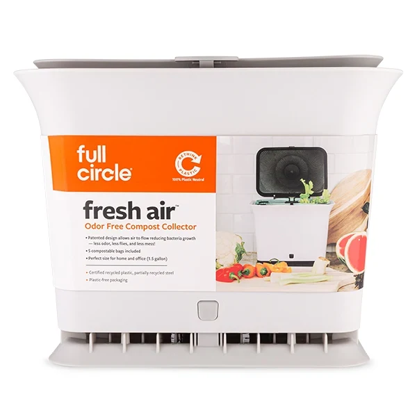 Bac à compost de cuisine Fresh Air 5,7 L Full Circle