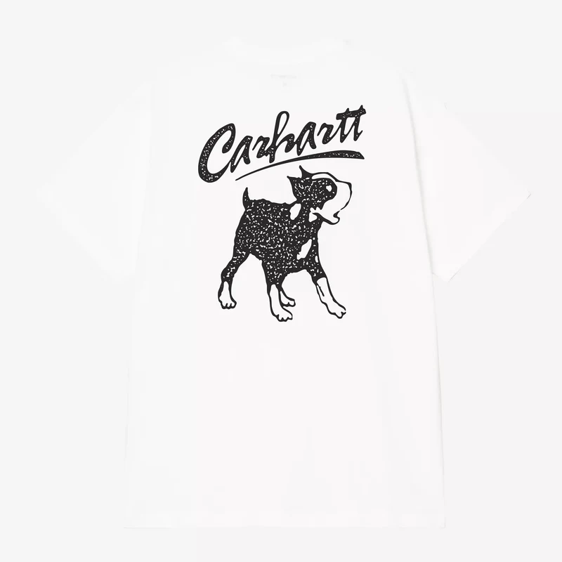 S/S Pup T-Shirt White