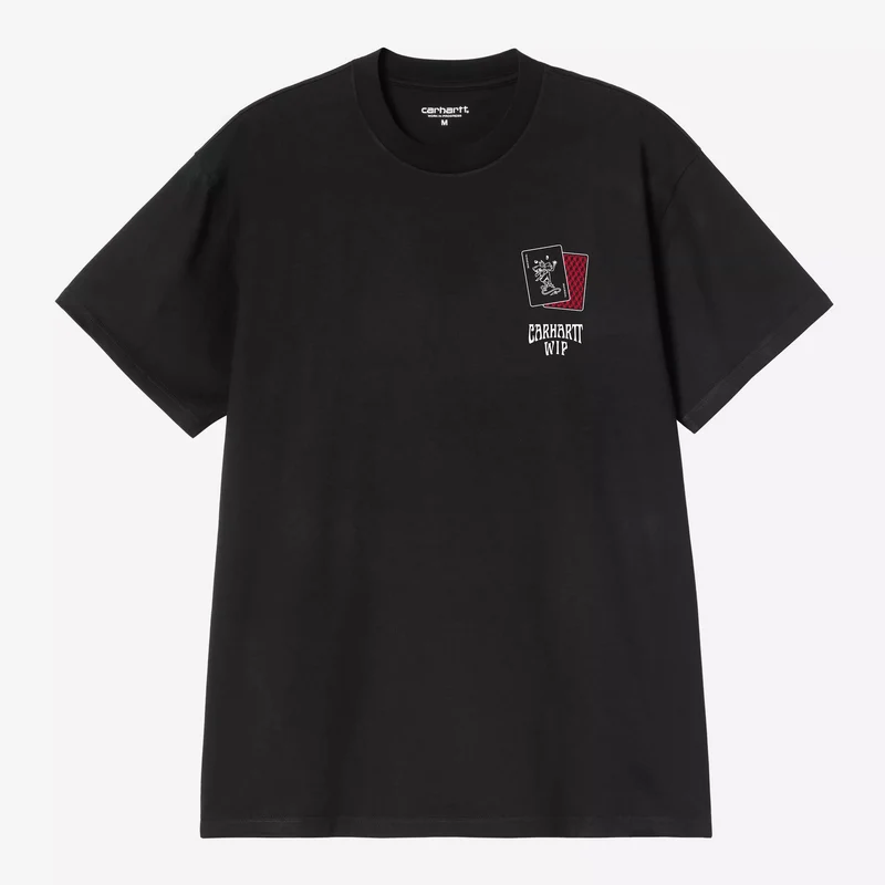 S/S Playing Cards T-Shirt Black
