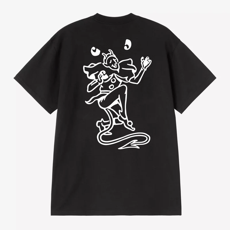 S/S Playing Cards T-Shirt Black