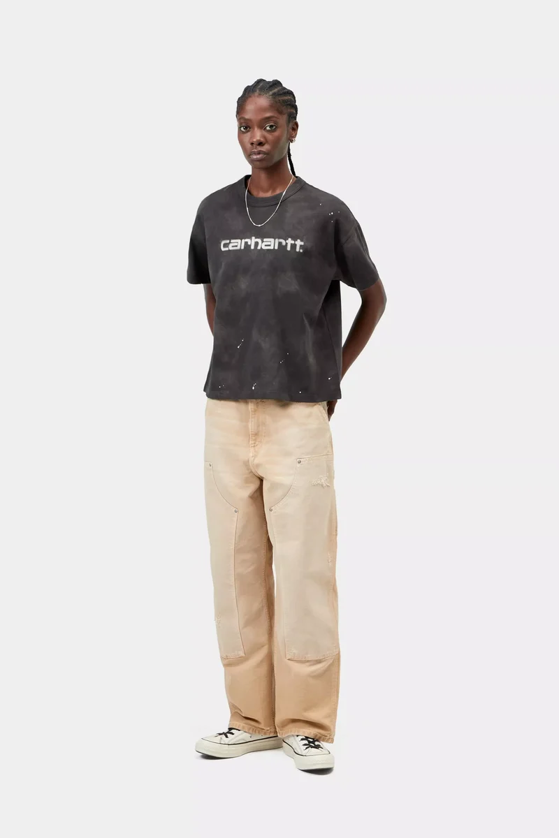 W S/S Painter T-Shirt Black